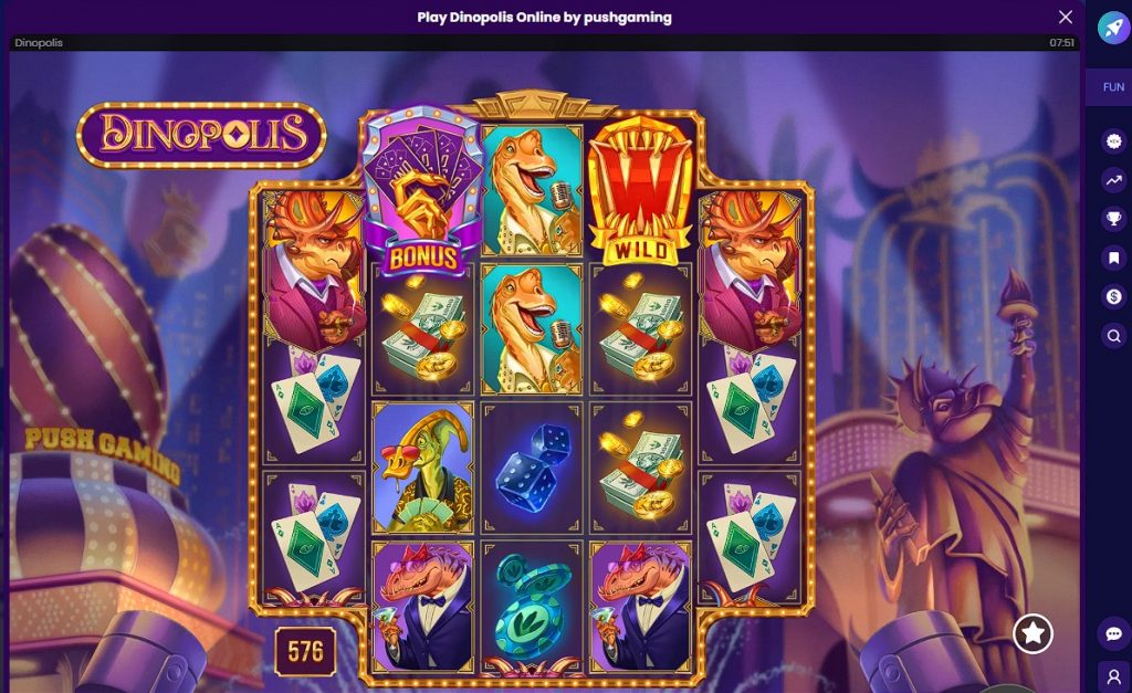 Play Dinopolis Online Slot Machine at Bitdreams Casino